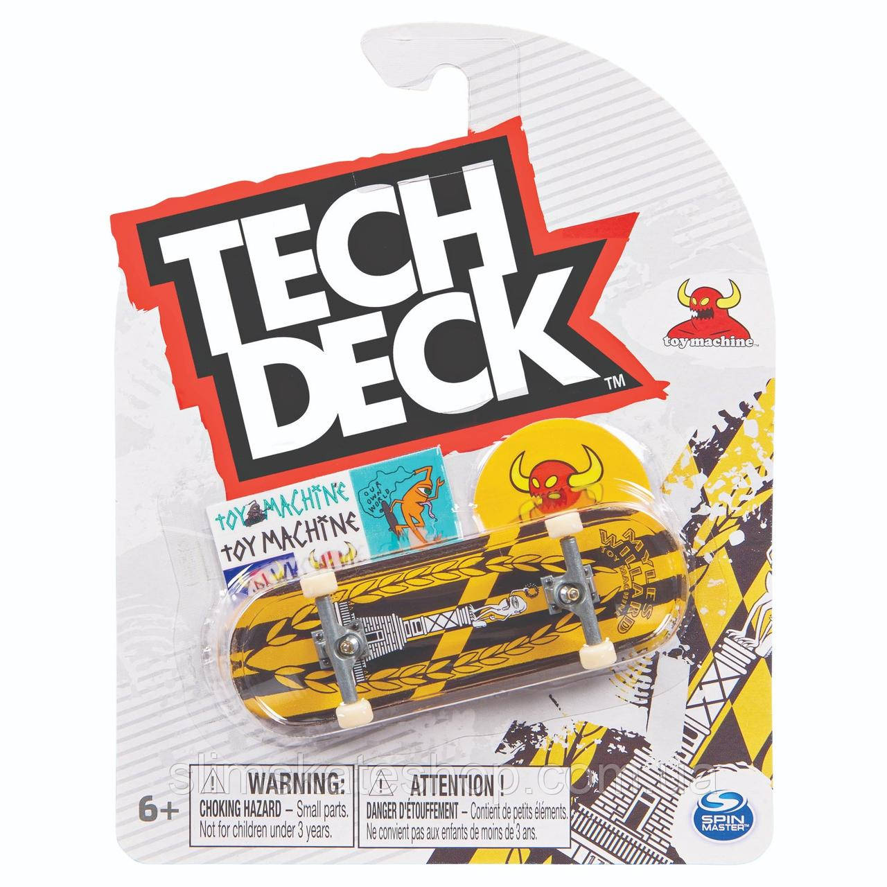 Фінгерборд Tech Deck Toy Machine Skateboards Myles Willard Baltimore 32 мм