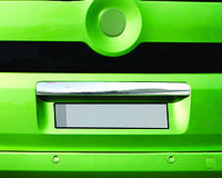 Fiat Fiorino Хром планка над номером Carmos TMR Накладки на крышку багажника Фиат Фиорино - Фиат Кубо