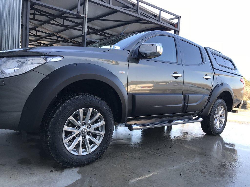 Mitsubishi L200 2015 Расширители арок стандарт TMR Накладки на арки Митсубиси Л 200 - фото 1 - id-p1969668072