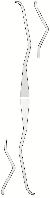 Кюрета Gracey (Грейси) моноспецифическая короткого типа полая (облегченная) ручка , Medesy 669/13-14.HL8 - фото 1 - id-p346059773
