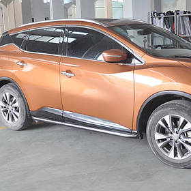 Nissan Murano 2014  ⁇  Бічні підніжки V2 AUC Бічні пороги Ніссан Мурано