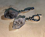 Серьги с херкимерийским алмазом, фото 6