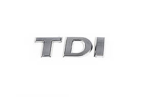 Volkswagen Jetta 2011-2014 Напис TDI під оригінал усі літери хром AUC написи Фольксваген Джетта