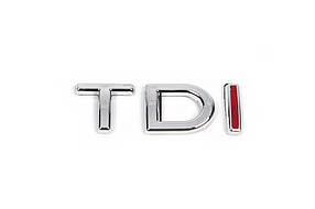 Volkswagen jetta 2006-2011 напис TDI під оригінал ХРОМ AUC написи Фольксваген Джетта