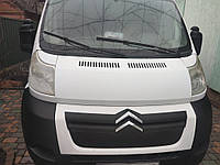 Citroen Jumper 2006-2014 Зимняя решетка радиатора глянцевая AUC Зимние заглушки Ситроен Джампер