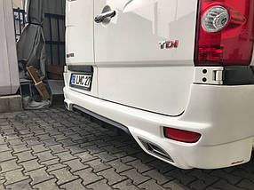 Volkswagen Crafter Накладка на задній бампер AMG V2 AUC Тюнінг заднього бампера Фольксваген Крафтер