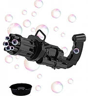 Детский пулемет для мыльных пузырей RIAS MiniGun WJ-950 Black TV, код: 8138081