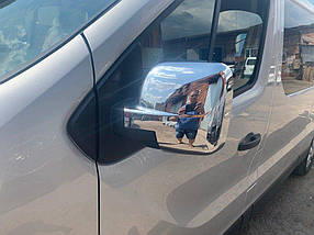 Opel Vivaro 2015" Накладки на дзеркала AUC Накладки на дзеркала Опель Віваро