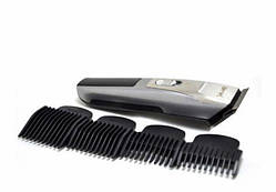Машинка для стриження волосся Gemei GM6022 акумуляторна Срібляста (301070) NC, код: 2365385