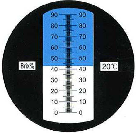 Рефрактометр ручний VBR90А, 0-90% Brix, RSA-BR90A, фото 3