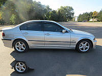 BMW 3 серия E-46 (1998-2006) (SD) Ветровики (4 шт, HIC) TMR Дефлекторы окон БМВ 3 Серия E46