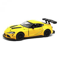 Машинка KINSMART "Toyota GR Supra Racing Concept", желтая [tsi174935-TSІ]