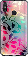Силіконовий чохол Endorphone Xiaomi Mi Max 3 Листя Multicolor (2235u-1534-26985) NC, код: 7746082