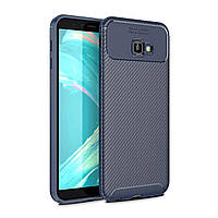 Чехол Carbon Case Samsung J415 Galaxy J4 Plus Синий (hub_EqJf19969) NC, код: 1374204