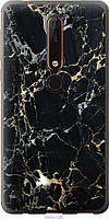 Чохол силіконовий EndorPhone Nokia 6.1 Чорний мармур (3846u-1628-26985) NC, код: 7985095