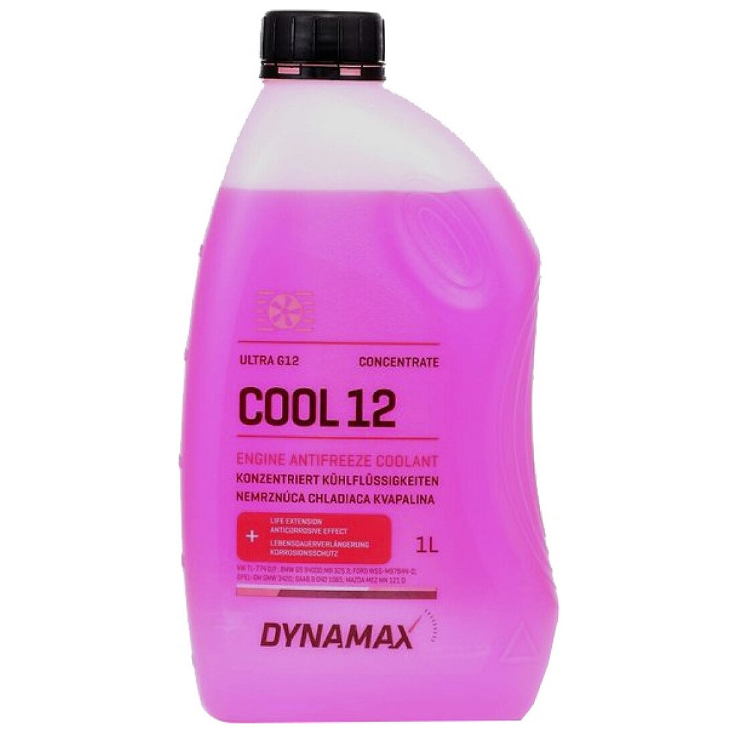 Dynamax Cool Ultra G12 червоний, 1 л (500143) концентрат антифризу, фото 1