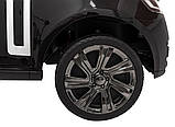 Дитячий електромобіль на акумуляторі Джип Range Rover M 5055 з пультом р/у для дітей 3-8 років чорний, фото 2