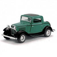 Машинка металева Джип FORD 3-WINDOW COUPE 1932 темно-зелений [tsi219783-TSІ]