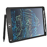 Кольоровий графічний планшет LCD-планшет для малювання Writing Tablet 12 дюймів Black (2172312 NC, код: 1895647, фото 4