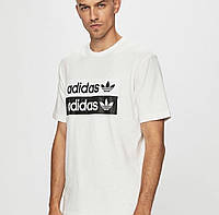 Мужская футболка Adidas белая адидас