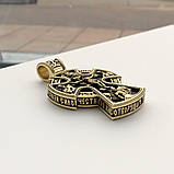 Золотий хрест із деревом Ебен, фото 4