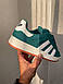 Чоловічі Кросівки Adidas Campus Green White 42-43-44-45, фото 3