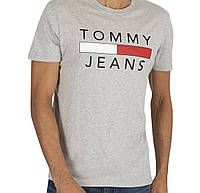 Мужская футболка Tommy Jeans серая