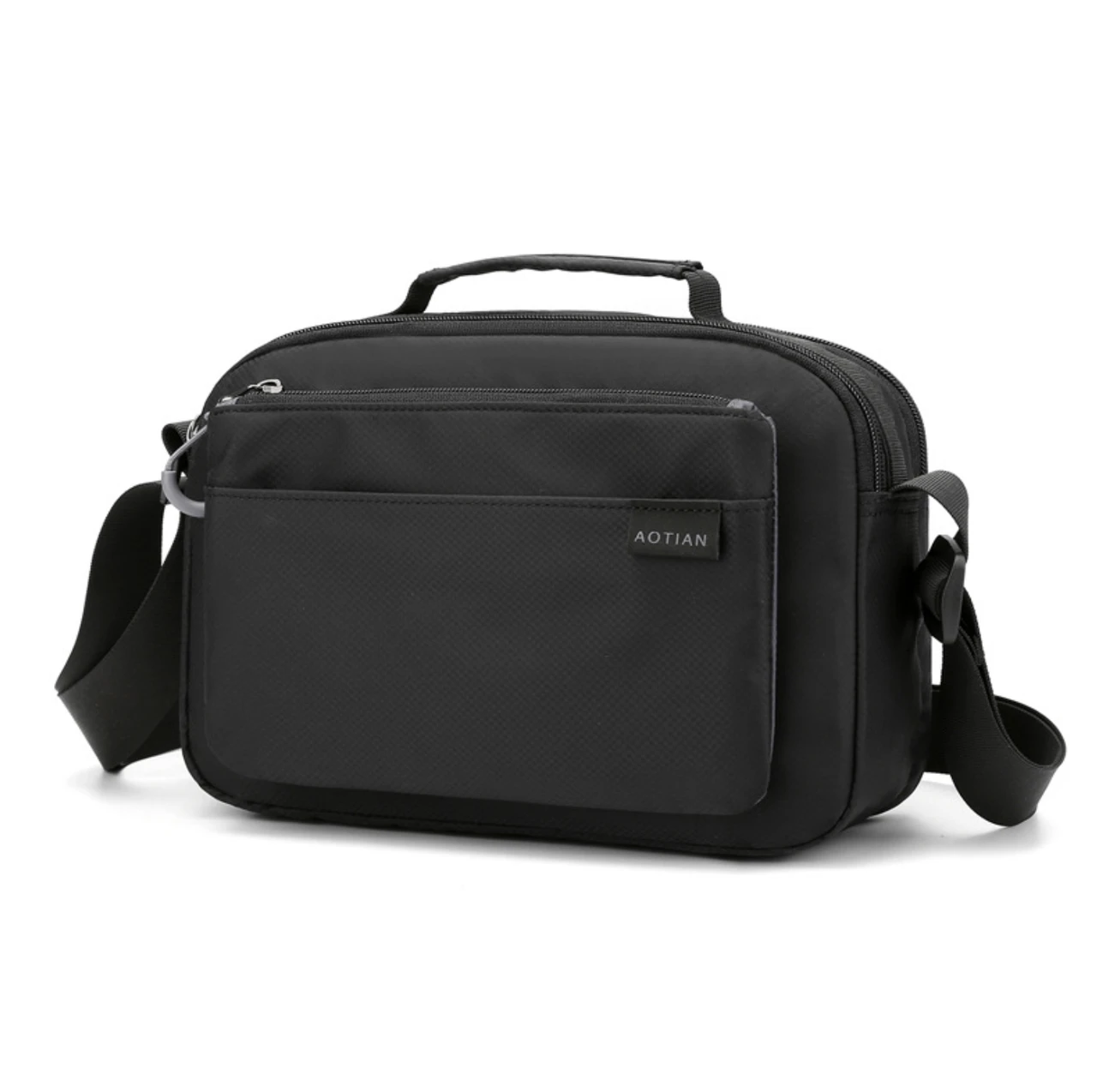 Сумка Чоловіча M&JJ Чорний 27х19х9 см (2029), фото 1