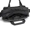 Сумка Чоловіча M&JJ Чорний 32х25х12 см (2033), фото 4