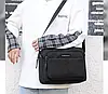 Сумка Чоловіча M&JJ Чорний 32х25х12 см (2033), фото 9