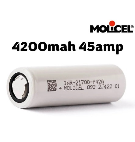 Molicel moli 21700 INR21700-P42А (45A)(Taiwan)