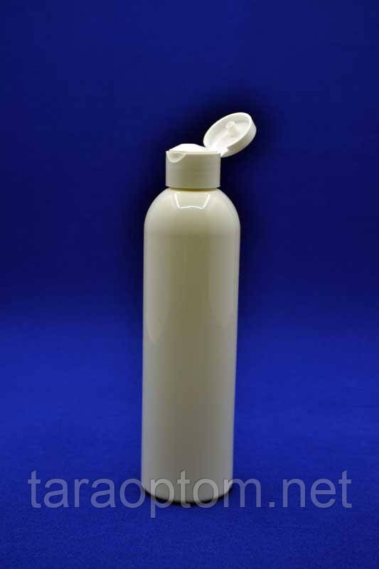 Флакон ПЕТ 250 мл з кришкою фліп-топ, фото 1