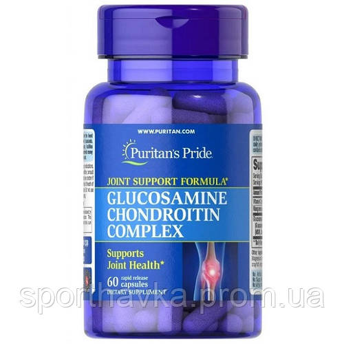 Glucosamine Chondroitin Complex Puritan's Pride (60 капсул) (ID