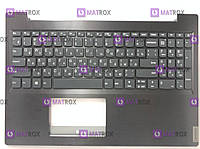Оригинальная клавиатура для Lenovo Ideapad L340-15, L340-15IWL, L340-15API series, gray, черная панель