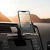 Автомобільний тримач для телефона на дефлектор автоматичний в авто Hoco автотримач смартфона в машину, фото 9