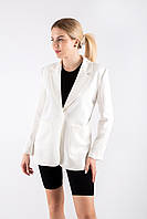 Женский пиджак классический белый 4733 (2000000107363)