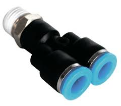 Розподільник-трійник, Pneumatic трійник Y-подібний, 6 мм/G1/8".
