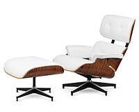 Крісло Eames Lounge XL Chair з підставкою Палісандр