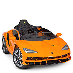 Дитячий електромобіль Bambi Racer Lamborghini M 4319EBLR на пульті, 2 мотори 45 W, 1 акум 12V7AH, музика, світло