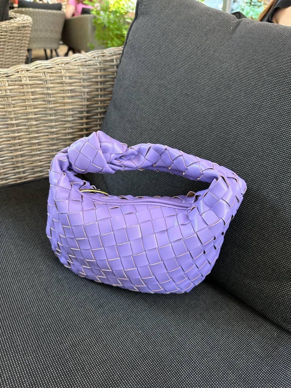 Жіноча сумка Боттега Венета синя Bottega Veneta Blue, фото 1