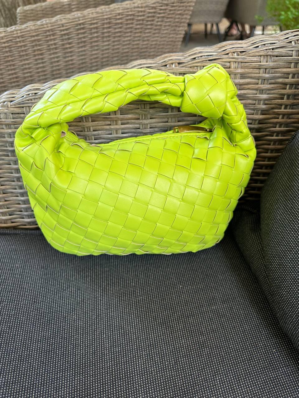 Жіноча сумка Боттега Венета жовта Bottega Veneta yellow, фото 1