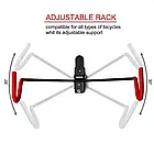 🚲Поворотне кріплення для велосипеда на стіну за раму регульоване, фото 4