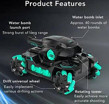 Танк на радіокеруванні стріляє кульками з браслетом 3000 мА·год (667-9A), фото 2