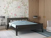 Деревянная двуспальная Кровать «Селена» 120х200