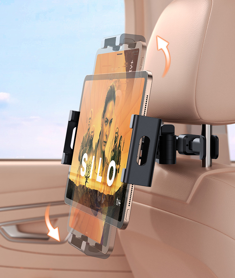 Автотримач-кріплення Mcdodo на заднє сидіння в підголівник автомобіля для телефона/планшета 4.7"-12.9"