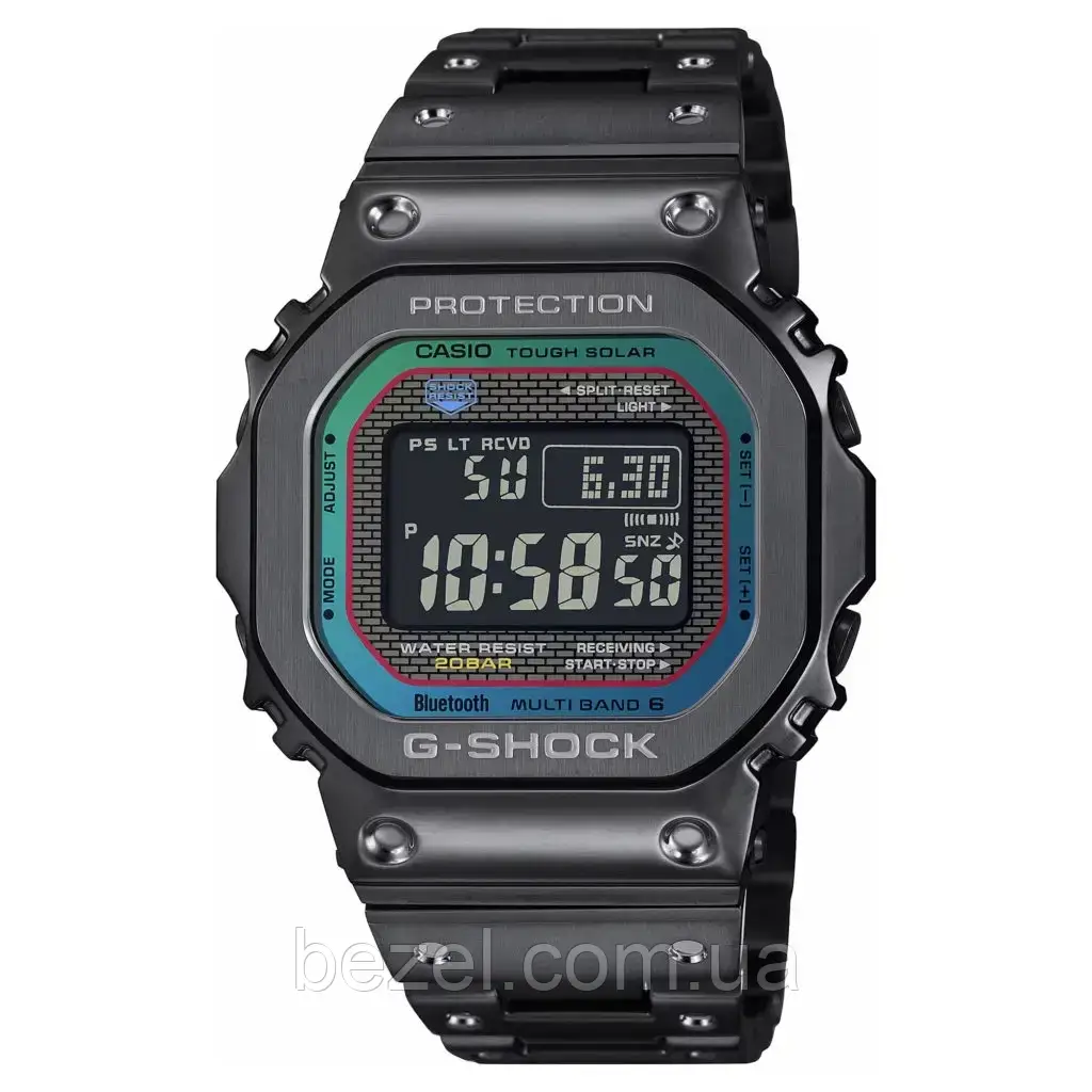 Чоловічий годинник Casio G-Shock GMW-B5000BPC-1 Full Metal Series Multi-Color Gradation