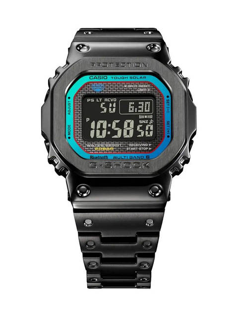 時計 CASIO G-SHOCK GMW-B5000BPC-1JF Мужские часы Casio G-Shock GMW-B5000BPC-1 Full Metal Series