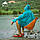 Плащ-дощовик 3F Ul Gear Poncho 210T блакитний, фото 5