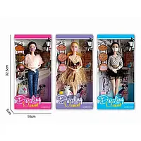 Лялька 03 YBY 172-2 N (120/2) "Модниця", 3 види, аксесуари, в коробці