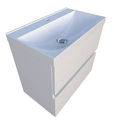 Тумба з умивальником підвісна 600x350x530 Fancy Marble Rodos Skif